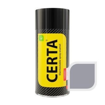 Эмаль алкидная термостойкая серая 520мл 400°С 7040 Certa