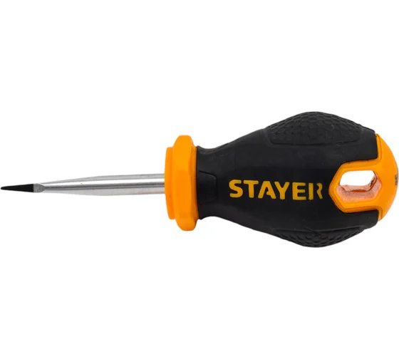 Отвертка SL5х 38мм Cr-V Hercules Stayer 