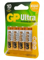 Батарейка АА LR6 щелочная Alkaline Ultra GP