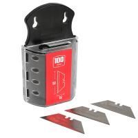 Лезвия трапециевидные 19мм 100шт SK5 Workpro---
