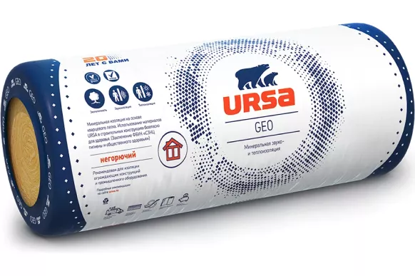 Минвата с/в  50х1220х8300мм  8кг/м2 19,9м2(2шт) Тисма