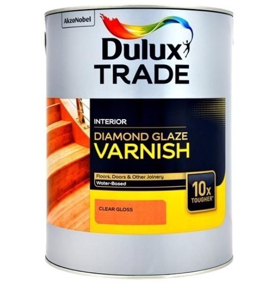 Паркетный лак Dulux Diamond Glaze