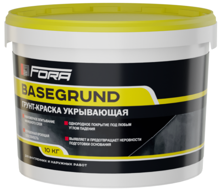 Грунт-краска 10кг Basegrund Fora 