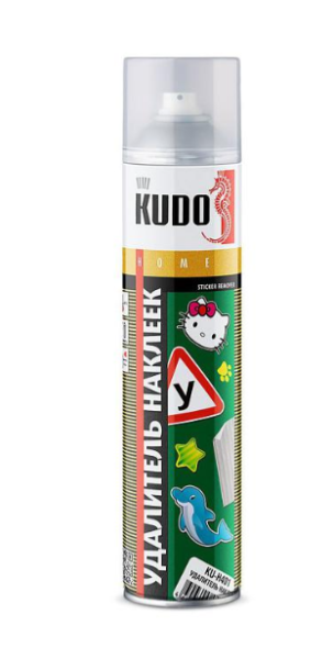 Удалитель наклеек и граффити 520 мл Kudo