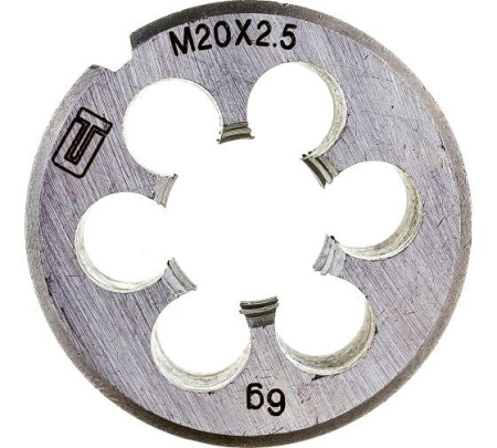 Плашка М20х2,5 Сибртех*